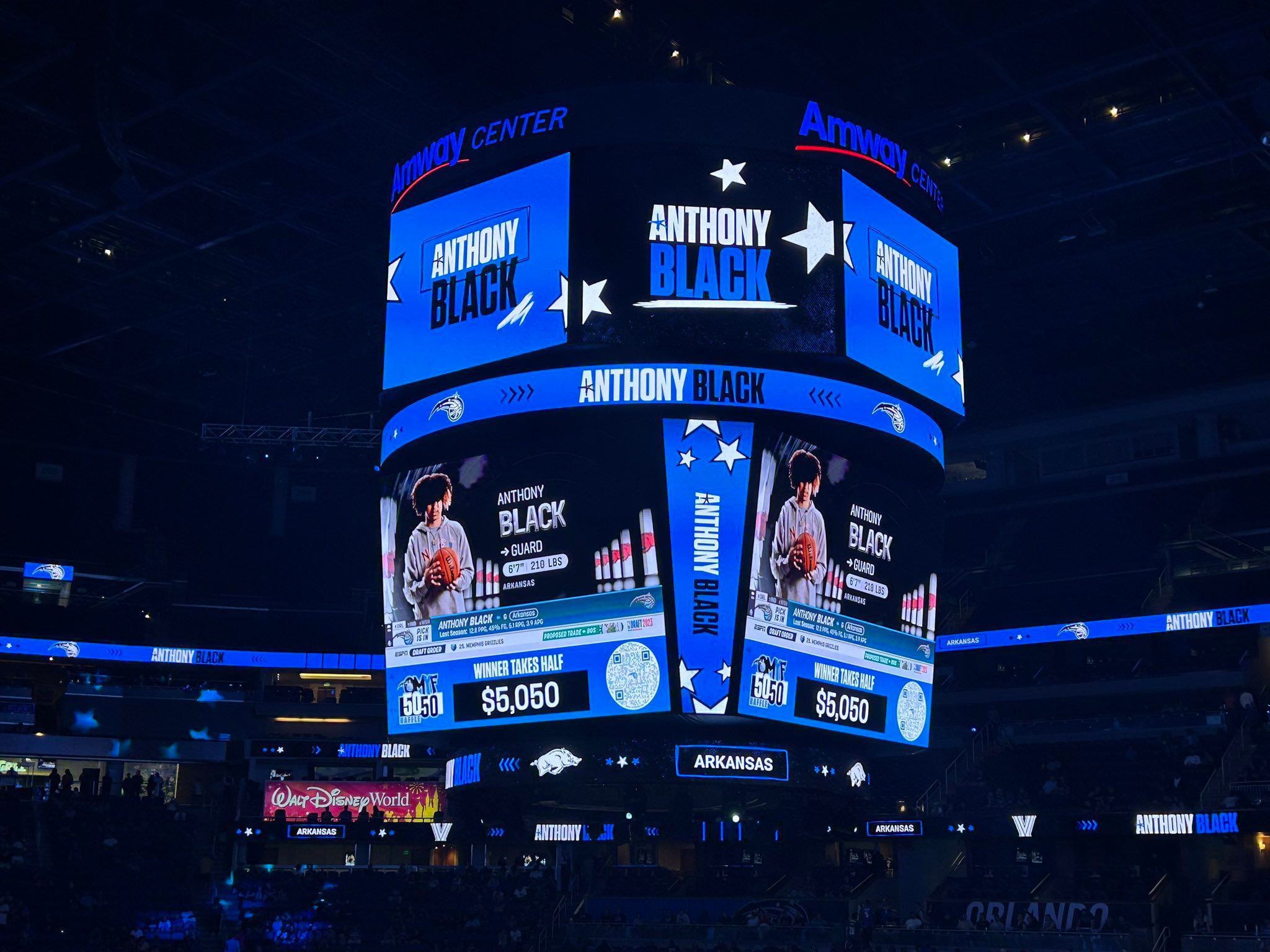 Orlando Magic picks Anthony Black, 6th draft pick