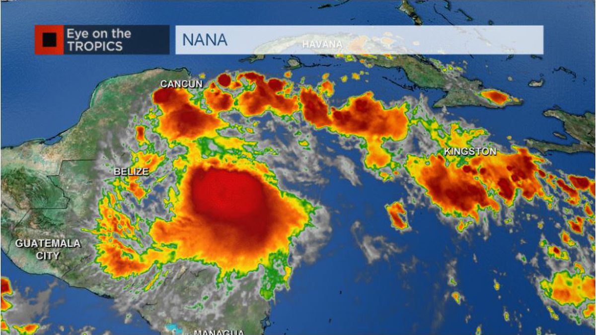 Nana Becomes The 5th Hurricane This Season Makes Landfall In Belize