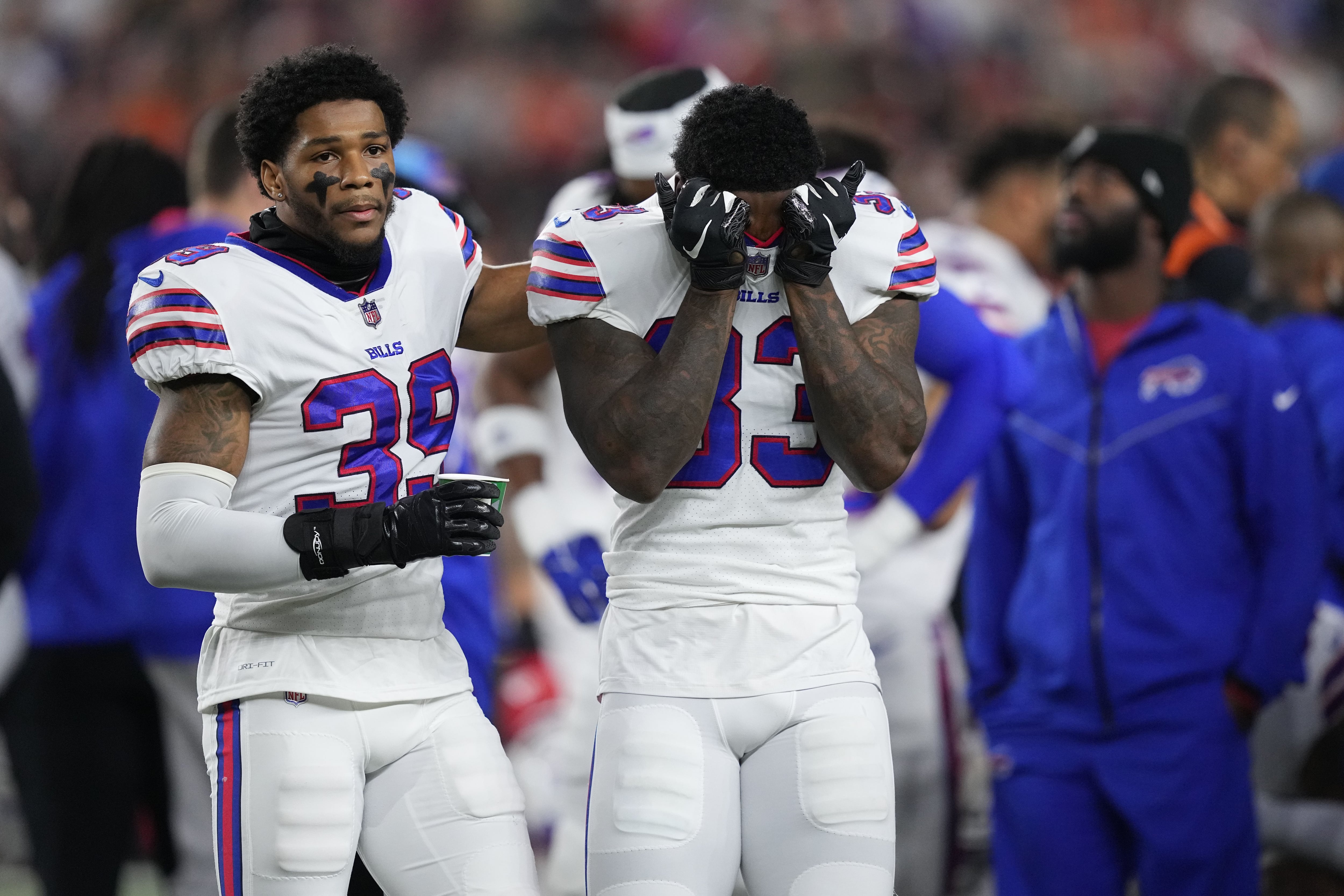 See Buffalo Bills Honor Damar Hamlin With Ceremony, Opening Kickoff TD –  Rolling Stone