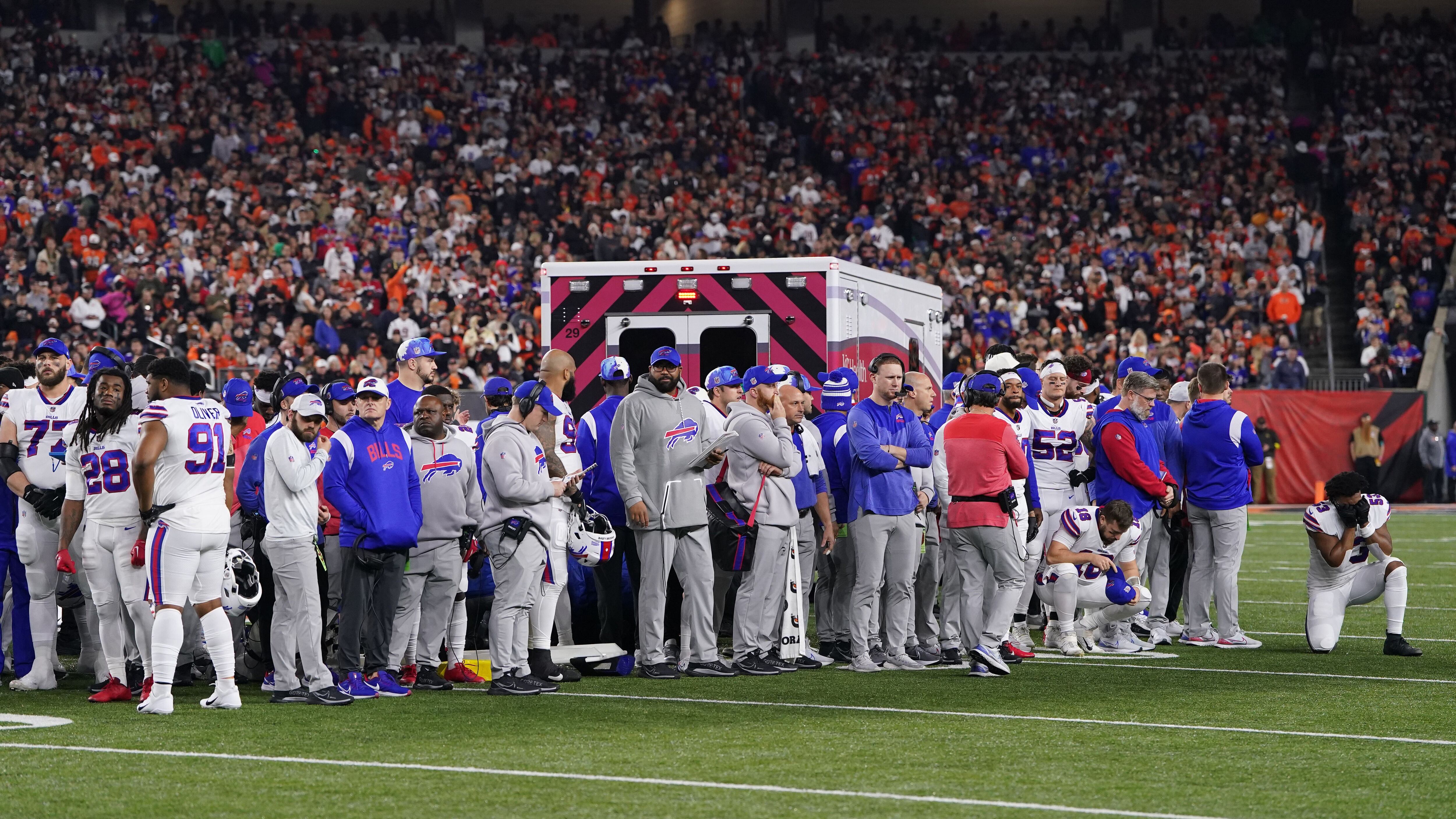 See Buffalo Bills Honor Damar Hamlin With Ceremony, Opening Kickoff TD –  Rolling Stone