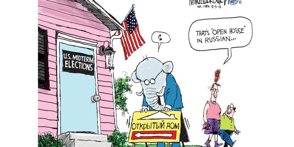 08 03 Mike Luckovich Open Door Policy