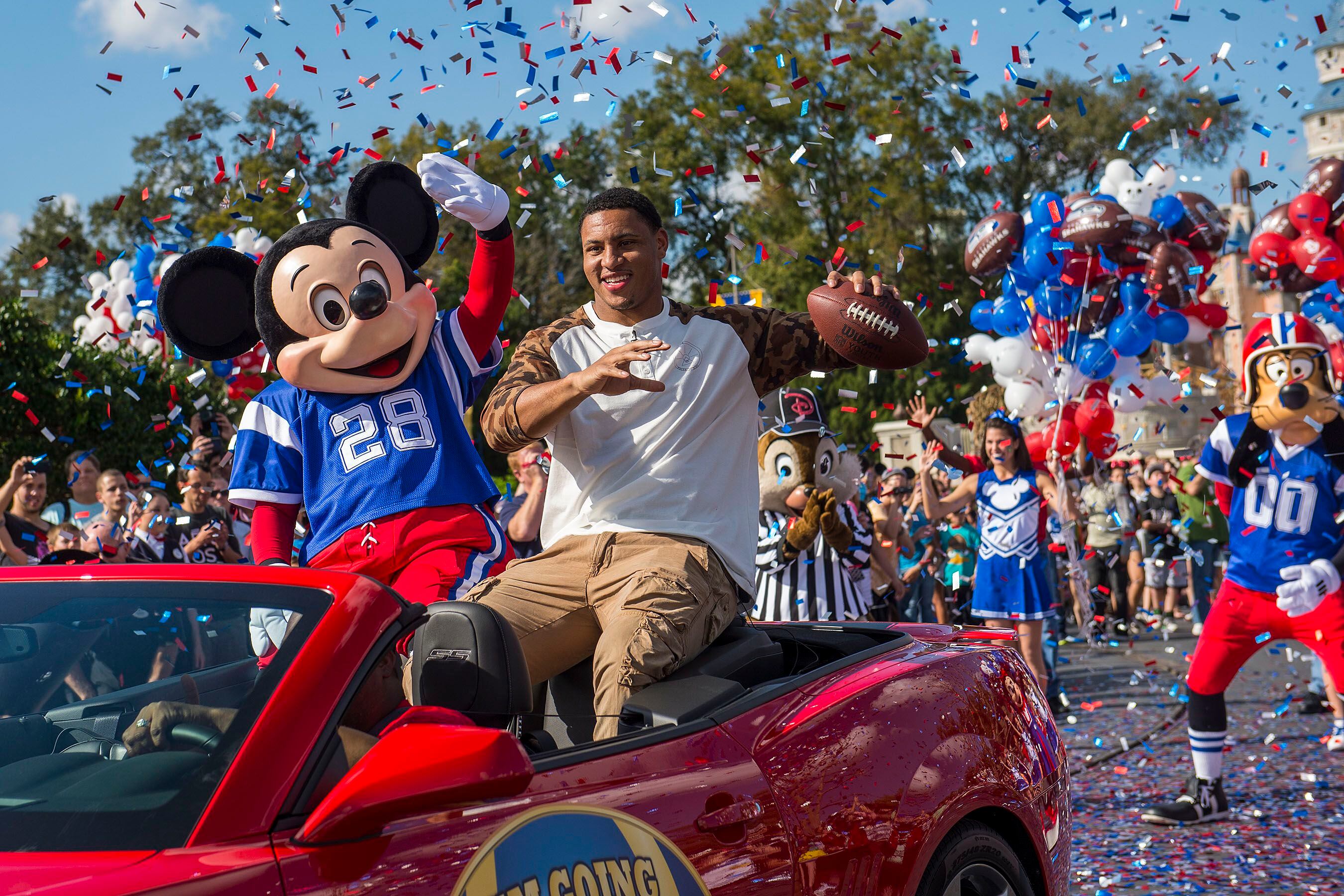 Why Does the Super Bowl MVP say 'I'm Going to Disney World'?