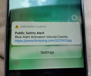 Dps issued blue alert