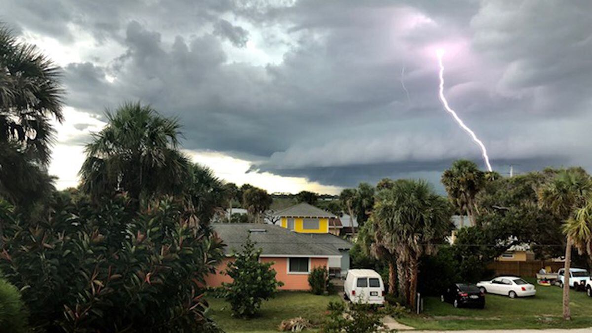 Funnel cloud spotted east of Orlando; isolated storms still possible