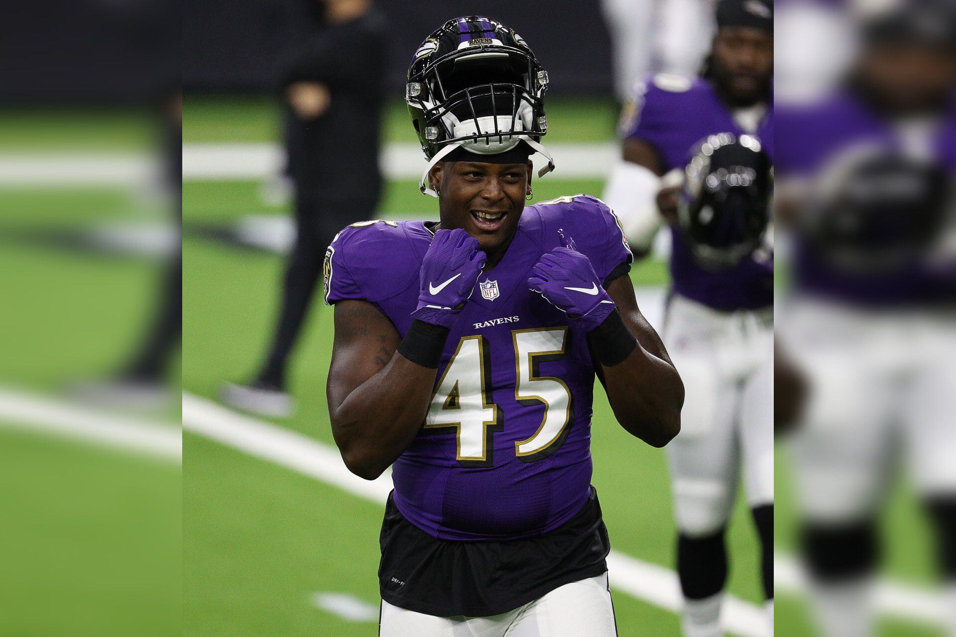 Baltimore Ravens on X: .@Patrickqueen_ in that Ravens purple just