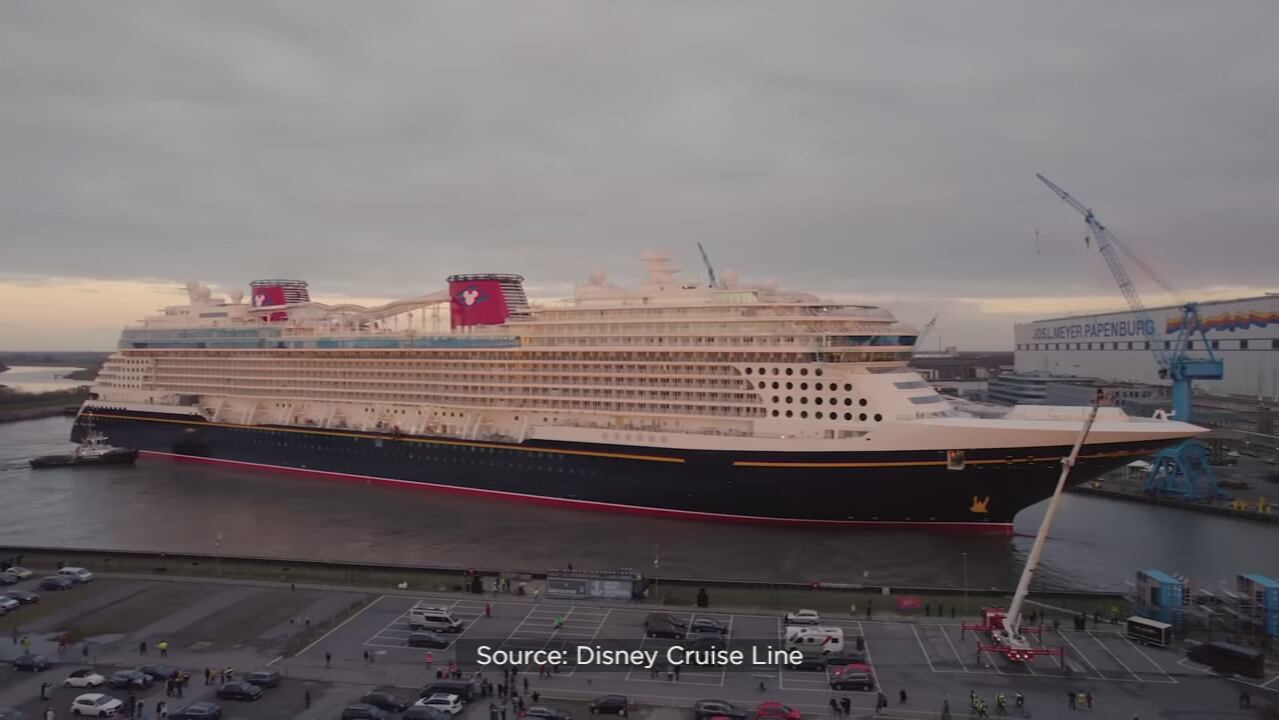 Our Newest Ship is Here! Disney Wish Arrives in Port Canaveral for