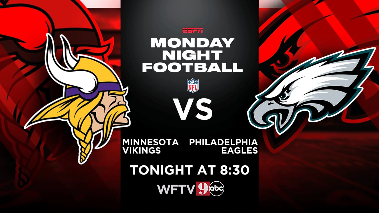 Tonight on Channel 9: Minnesota Vikings take on Philadelphia Eagles – WFTV