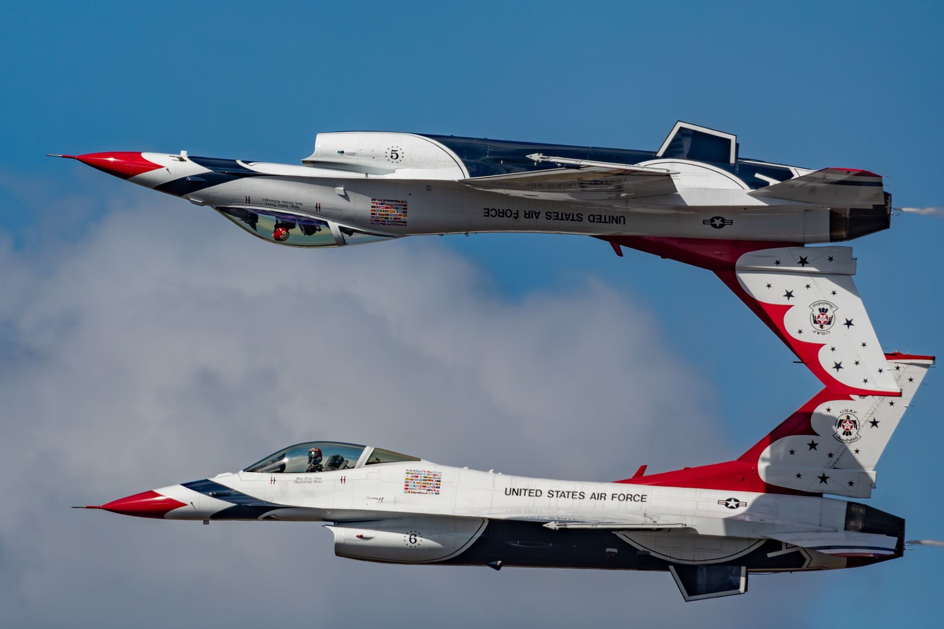 SEE: U.S. Air Force Thunderbirds fly over Magic Kingdom, EPCOT – WFTV